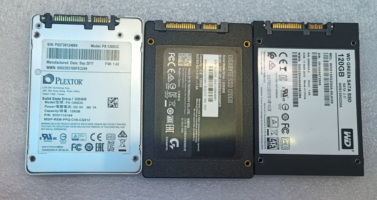 Olds Ssd 120 gb and 128 gb Sata